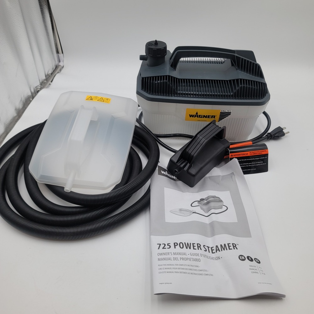 Wagner 725 Power Steamer Wallpaper Remover and Steam Cleaner with Attachments